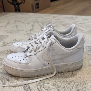 Nike Air Force 1 White Sneakers Womens